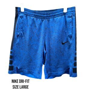 Nike Dri-Fit Basketball Blue Short Boy’s  Size Large